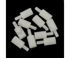 Oem 10 mm nailono tarpiklis su M3 sriegiu - 10vnt,