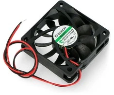 Oem 12V ventiliatorius 60x60x15mm 2 laidų