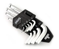 Oem 1.5–10 mm Allen veržliarakčių rinkinys - 9vnt