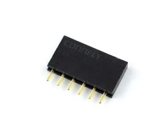 Oem 1x6 moteriškas lizdas, 2.54mm žingsnis Arduino - 5 vnt.