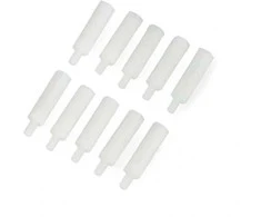 Oem 20 mm nailono tarpiklis su M3 sriegiu - 10vnt,