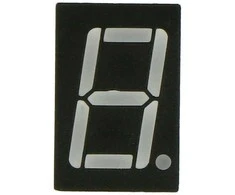 Oem 8 segmentų ekranas 14mm Raudona Spalva