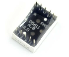 Oem 8 segmentų ekranas x1 - 14 mm raudonas