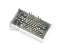 Oem 8 segmentų ekranas x3 - 14 mm raudonas