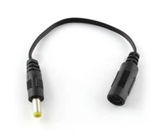 Oem Adapterio DC lizdas 5.5x2.1mm - DC kištukas 4.8x1.7mm