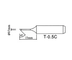 Oem Antgalis litavimo stotelei - serija Juodas tipas 900M T-0.5C HQ