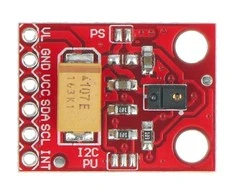 Oem APDS-9960 - atstumo ir šviesos intensyvumo jutiklis I2C 3.3V