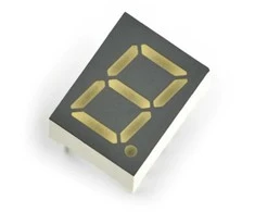 Oem Aštuonių segmentų ekranas x1 – 10mm raudonas – bendras anodas