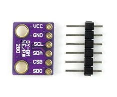 Oem BME280 - drėgmės, temperatūros ir slėgio jutiklis 110kPa I2C/SPI - 3.3V