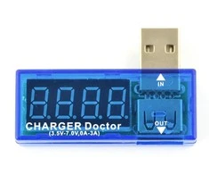 Oem Charger Doctor - srovės ir įtampos matuoklis USB