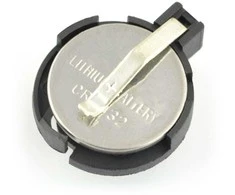 Oem CR2032 3V Baterijos laikiklis su užraktu v2