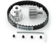 Grąžtas Oem Dantytas diržas 10x180mm + krumpliaratis 12T - 5mm - 2 vnt