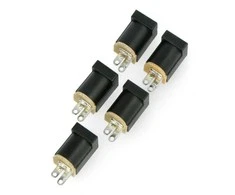 Oem DC lizdas 5.5x2.1mm PCB - vertikalus