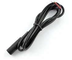 Oem DC lizdas 5.5x2.1mm su 1m kabeliu