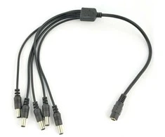 Oem DC skirstytuvas 5.5x2.1mm - 5 kištukai