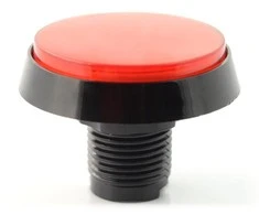 Oem Didelis mygtukas 6cm - raudonas
