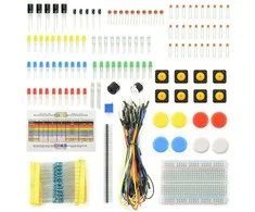 Oem Elektronikos komponentų rinkinys AM402 + maketavimo plokštė 400 - 31 elementas