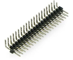 Oem Goldpin karpomas kištukas 2x20 kaiščių 2.54mm - kampinis