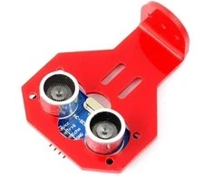 Oem HC-SR04 atstumo jutiklio laikiklis - raudonas