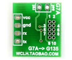 Oem IDC 10 kontaktų 1.25mm - JST 1.25mm PMS7003 jutiklio adapteriui