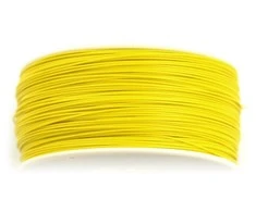 Oem Izoliuota PVC dengta 30AWG laidų vyniojimo vielos ritė 820Ft - geltona