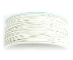 Oem Izoliuota PVC dengta 30AWG viela, skirta vynioti laidus 820Ft - balta