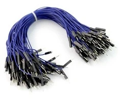 Oem Jungiamieji kabeliai vyrai ir vyrai 20cm mėlyni - 100vnt