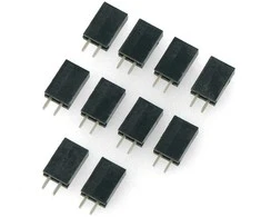 Oem Karpomas lizdas 1x2 kaiščių tiesus 2.54mm - vertikalus