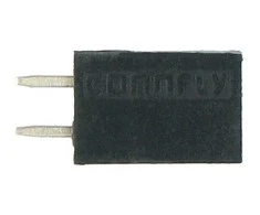 Oem Karpomas lizdas 1x2 kaiščių tiesus 2.54mm - vertikalus