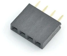 Oem Karpomas lizdas 1x4 kaiščių tiesus 2.54mm