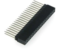 Oem Karpomas lizdas 2x20 kaiščių 2.54mm skirtas Raspberry Pi 4B/3B+3B/3/B+ - ilgi kaiščiai 12mm