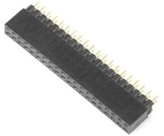Oem Karpomas lizdas 2x20 kaiščių 2.54mm skirtas Raspberry Pi
