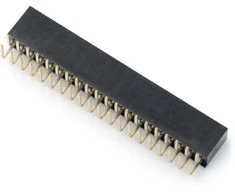 Oem Karpomas lizdas 2x20 kaiščių 2.54mm skirtas Raspberry Pi - kampinis