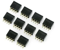 Oem Karpomas lizdas 2x4 kaiščių 2.54mm - 10 vnt