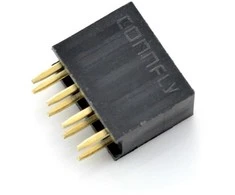 Oem Karpomas lizdas 2x4 kaiščių 2.54mm - 10 vnt