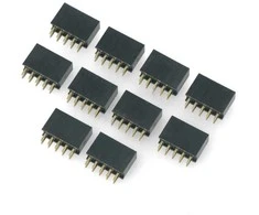 Oem Karpomas lizdas Goldpin 2x5 kaiščių 2.54mm - 10vnt