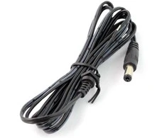 Oem Kištukas DC 5.5/2.1mm su laidu 1m - 20AWG