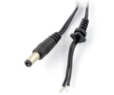 Oem Kištukas DC 5.5/2.1mm su laidu 1m - 20AWG