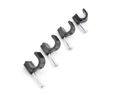 Blow Oem Laidų laikiklių komplektas 6, 7, 8, 9mm - 80 vnt juodos spalvos
