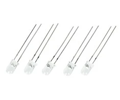 Oem LED 5mm oranžinis skaidrus - 5 vnt