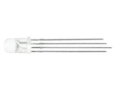 Oem LED RGB 5mm bendras anodas