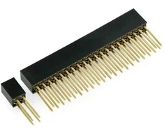 Oem Lizdo jungčių rinkinys, skirtas Raspberry Pi 4B ir PoE HAT - 2x20 ir 2x2 rastras 2.54mm