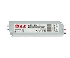 Bikuvalt 50W LED Maitinimo šaltinis GLP 12V IP67