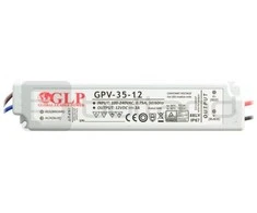 36W LED Maitinimo šaltinis GLP 12V IP67
