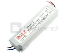 60W LED Maitinimo šaltinis GLP 12V IP67