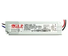 60W LED Maitinimo šaltinis GLP 12V IP67