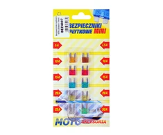 Bezpieczniki Oem Mini automobilio saugiklių komplektas 10vnt.