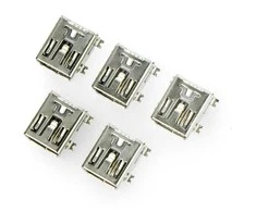 Oem MiniUSB B lizdas - SMD