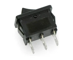 Blow Oem MK1012C klavišinis jungiklis - juodas