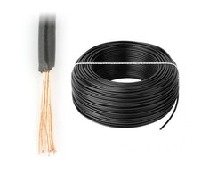 Oem Montavimo kabelis LgY 1x1.5 H07V-K - juodas - 100 m